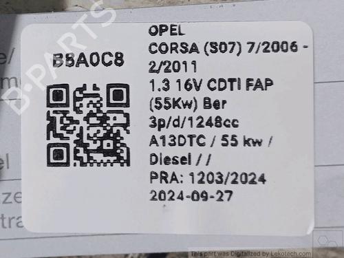 Left front driveshaft OPEL CORSA D (S07) 1.3 CDTI (L08, L68) | BP33823302M38  - Image 5