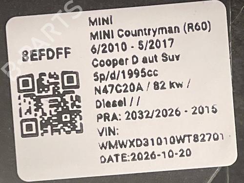 Rear parcel shelf MINI MINI COUNTRYMAN (R60) Cooper D ALL4 | BP40524984C85 - Image 6