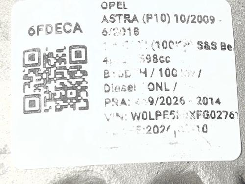 Alternator OPEL ASTRA J Saloon 1.6 CDTi (69) | BP33822333M7  - Image 6