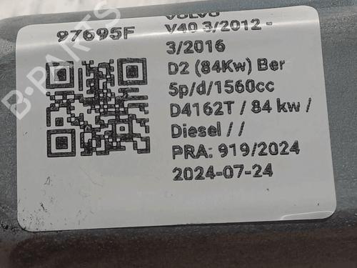 Left front window motor VOLVO V40 Hatchback (525) D2 | BP33822856E21 - Image 5