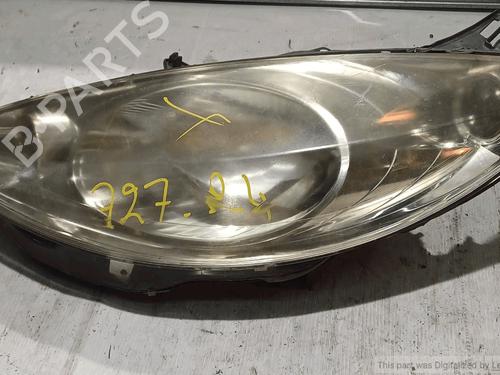 Used Left headlight Left headlight PEUGEOT 1007 (KM_) 1.4 (75 hp) 33821303 33821303
