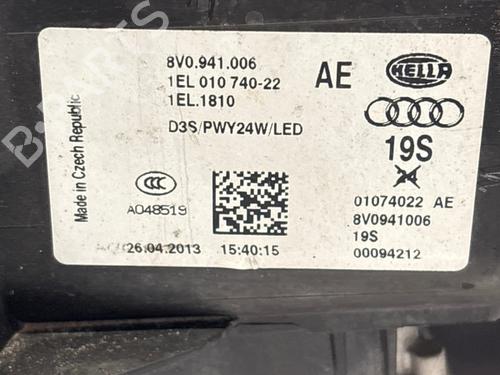 Right headlight AUDI A3 (8V1, 8VK) 2.0 TDI | BP39047779C29 - Image 6