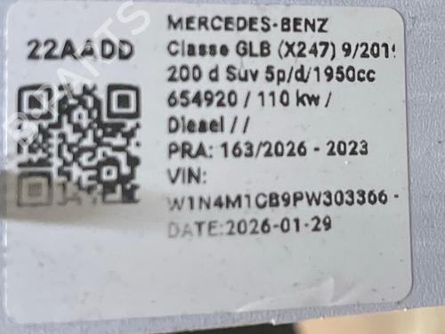 Engine MERCEDES-BENZ GLB (X247) GLB 200 d (247.612) | BP36184485M1 - Image 6