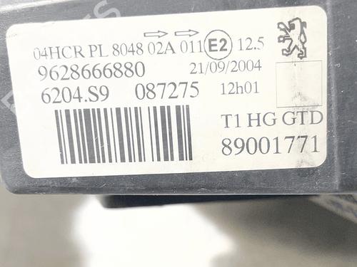 Left headlight PEUGEOT 206 CC (2D) 1.6 16V (2DNFUF, 2DNFUR) | BP34460001C28  - Image 5