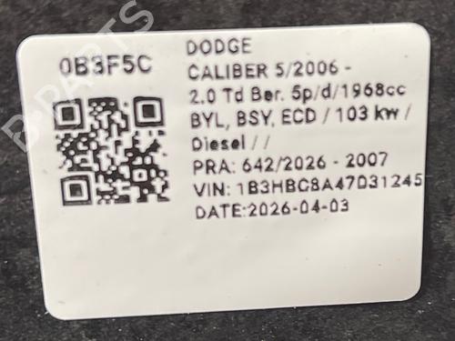 Left taillight DODGE CALIBER 2.0 CRD | BP36255456C34  - Image 6