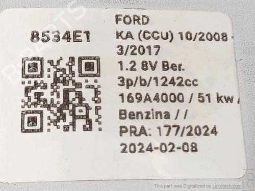 Rear left seatbelt FORD KA (RU8) 1.2 | BP33822589I29 - Image 5