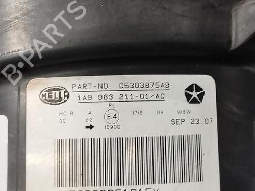 Left headlight JEEP COMPASS (MK49) 2.0 CRD 4x4 | BP38084559C28 - Image 6