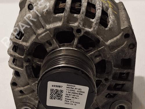 Used Alternator Alternator NISSAN MICRA III (K12) 1.5 dCi (65 hp) 33822209 33822209