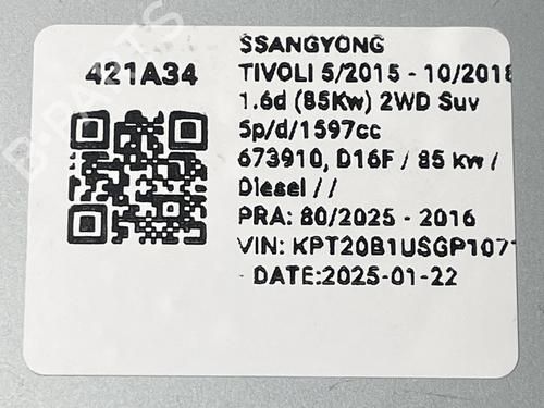 Radio SSANGYONG KORANDO (C300) 1.6 e-XDi | BP39093416E6 - Image 6