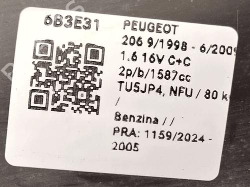 Left headlight PEUGEOT 206 CC (2D) 1.6 16V (2DNFUF, 2DNFUR) | BP33822236C28  - Image 5