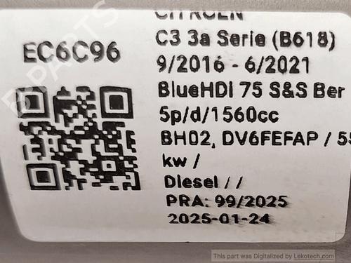 Starter CITROËN C3 III (SX) 1.6 BlueHDi 75 | BP33824036M8  - Image 5