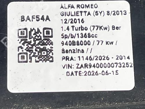 Right tailgate light ALFA ROMEO GIULIETTA (940_) 1.4 TB (940FXN1A, 940FXU1A) | BP36766013C80  - Image 6