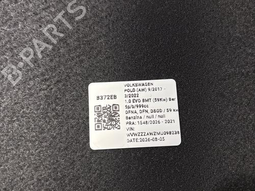 Hattehylde VW POLO VI (AW1, BZ1, AE1) 1.0 MPi | BP38636176C85  - Image 6