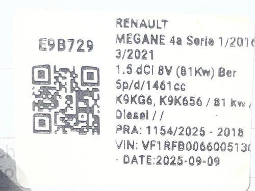 Devioluci RENAULT MEGANE IV Hatchback (B9A/M/N_) 1.5 dCi 110 (B9A3) | BP36695499I23 - Image 6