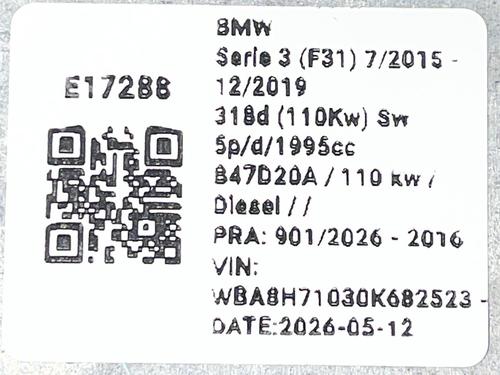 Electronic module BMW 3 Touring (F31) 318 d | BP36899862M83  - Image 6