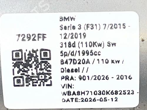 Starter BMW 3 Touring (F31) 318 d | BP36883259M8  - Image 6