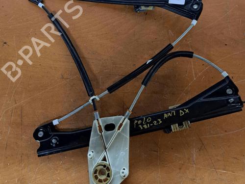 Used Front left window mechanism Front left window mechanism VW POLO V (6R1, 6C1) 1.2 (60 hp) 33821972 33821972