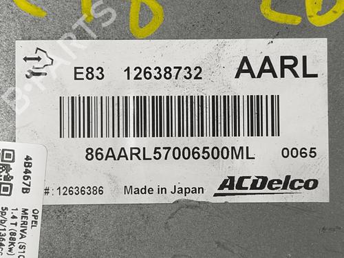 Electronic module OPEL MERIVA B MPV (S10) 1.4 (75) | BP33821770M83 - Image 6