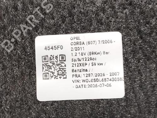 Rear parcel shelf OPEL CORSA D (S07) 1.2 (L08, L68) | BP37711255C85  - Image 7