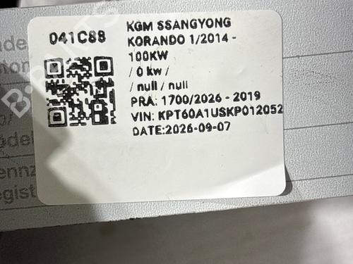 Andre SSANGYONG KORANDO (C300) E-Motion | BP39164062O1 - Image 6