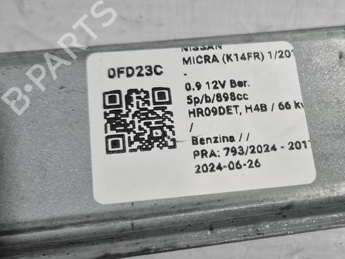 Front left window mechanism NISSAN MICRA V (K14) 0.9 IG-T | BP33820819C22  - Image 6