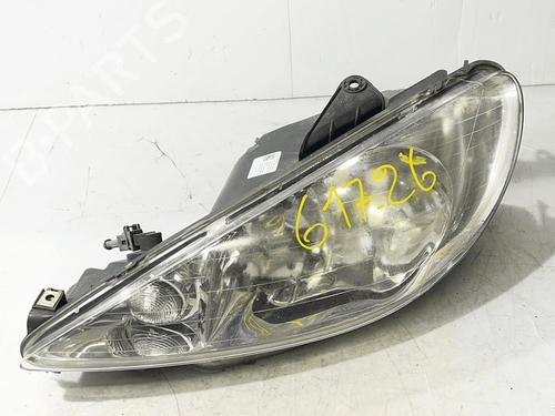 Used Left headlight Left headlight PEUGEOT 206 CC (2D) 1.6 16V (2DNFUF, 2DNFUR) (109 hp) 34460001 34460001