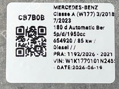 Electronic module MERCEDES-BENZ A-CLASS (W177) A 180 d (177.010) | BP37230980M83  - Image 6