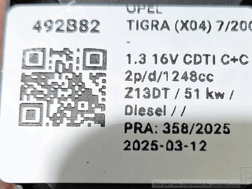 Switch OPEL TIGRA TwinTop (X04) 1.3 CDTI (R97) | BP33821743I30 - Image 4