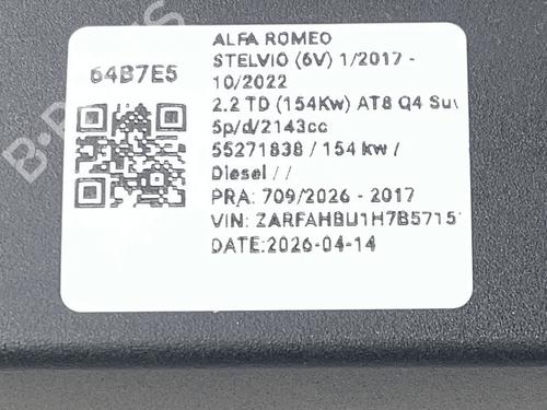 Rear parcel shelf ALFA ROMEO STELVIO (949_) 2.2 D Q4 (949.AXB2A) | BP34612337C85 - Image 6