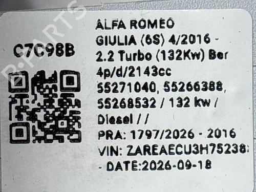 Starter ALFA ROMEO GIULIA (952_) 2.2 D Q4 (952AFA45M) | BP40525090M8 - Image 6