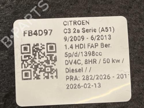 Rear parcel shelf CITROËN C3 II (SC_) 1.4 HDi 70 (SC8HZC, SC8HR0, SC8HP4) | BP33824275C85 - Image 3