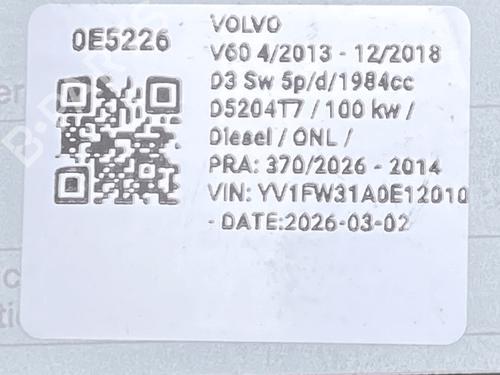Engine VOLVO V60 I (155) D3 | BP35943868M1 - Image 6