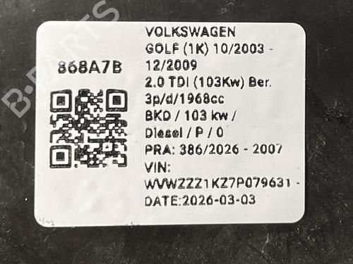 Right headlight VW GOLF PLUS V (5M1, 521) 2.0 TDI | BP33822613C29 - Image 6