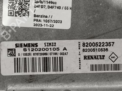 Electronic module RENAULT CLIO III Grandtour (KR0/1_) 1.2 16V (KR02, KR0J) | BP33822560M83  - Image 6