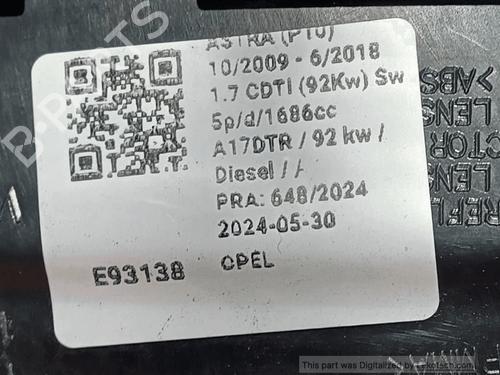 Right tailgate light OPEL ASTRA J (P10) 1.7 CDTI (68) | BP33823980C80  - Image 5