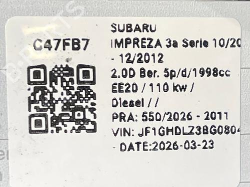 AC compressor SUBARU IMPREZA Hatchback (GR, GH, G3) 2.0 D AWD | BP36947665M34  - Image 6