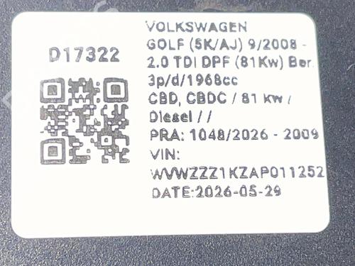 Left taillight VW GOLF PLUS V (5M1, 521) 2.0 TDI | BP36964446C34 - Image 6