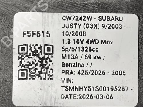 Right headlight SUBARU JUSTY III (G3X) 1.3 AWD (G3X413) | BP33824170C29  - Image 6