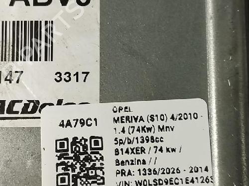Electronic module OPEL MERIVA B MPV (S10) 1.4 (75) | BP37508984M83 - Image 6
