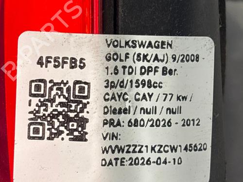 Left tailgate light VW GOLF PLUS V (5M1, 521) 1.6 TDI | BP38683950C79  - Image 6