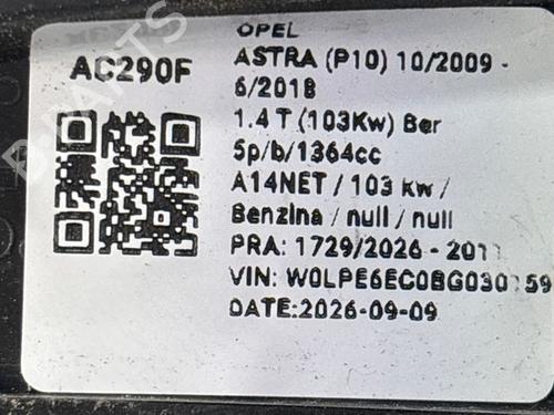 Left tailgate light OPEL ASTRA J (P10) 1.4 Turbo (68) | BP40525042C79 - Image 6