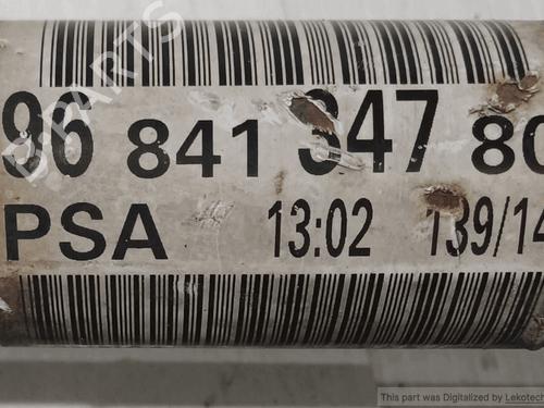 Left front driveshaft PEUGEOT 2008 I (CU_) 1.6 HDi | BP33823476M38  - Image 5