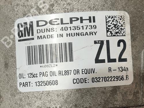 AC compressor OPEL MERIVA B MPV (S10) 1.4 (75) | BP33821506M34  - Image 6