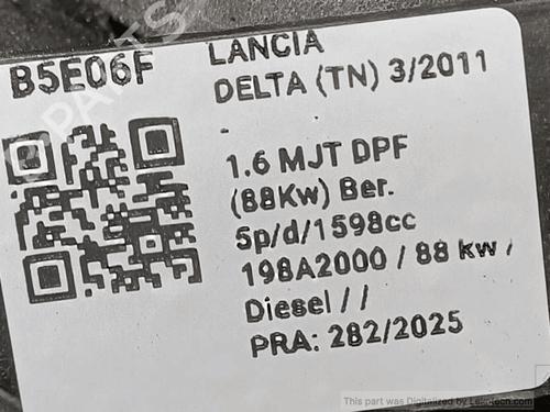 Used Other Other LANCIA DELTA III (844_) 1.6 D Multijet (844.AXC11, 844.AXC1A) (120 hp) 33823250 33823250