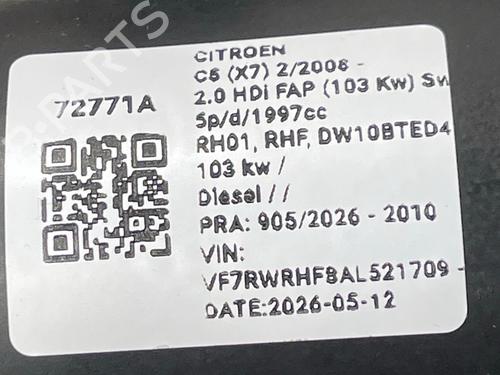 Starter CITROËN C5 III Break (RW_) 2.0 HDi 140 | BP36883256M8  - Image 6