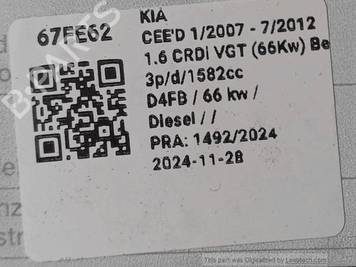 Starter KIA CEE'D SW (ED) 1.6 CRDi 90 | BP33822177M8 - Image 5