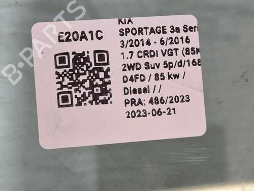 Used Front left door window Front left door window KIA SPORTAGE III (SL) 1.7 CRDi (116 hp) 33823879 33823879