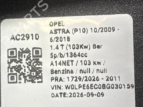 Left taillight OPEL ASTRA J (P10) 1.4 Turbo (68) | BP40525043C34 - Image 6