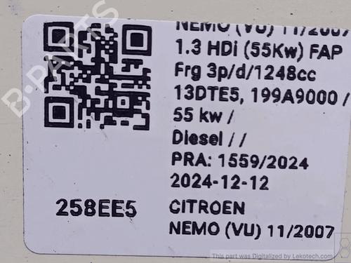 Other CITROËN NEMO Box Body/MPV (AA_) 1.3 HDi 75 | BP33821242O1  - Image 5