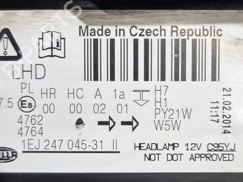 Left headlight FORD FIESTA VI (CB1, CCN) 1.25 | BP33821623C28  - Image 5